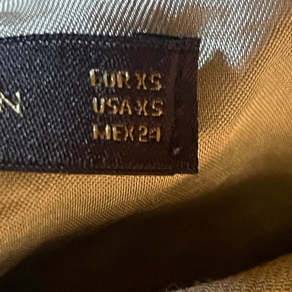 🤎🍁Zara Woman Wool Blend Casual Dress Size XS Tan🤎🍁 - Picture 9 of 10